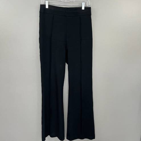 Spanx  Black High Waist Flare Pull On Stretch Pants Size Small Perfect Pants