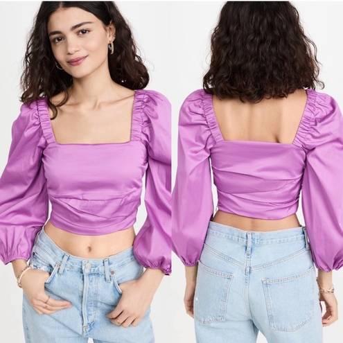 Veronica Beard  Kayla Top in Orchid. NWT. Size 12