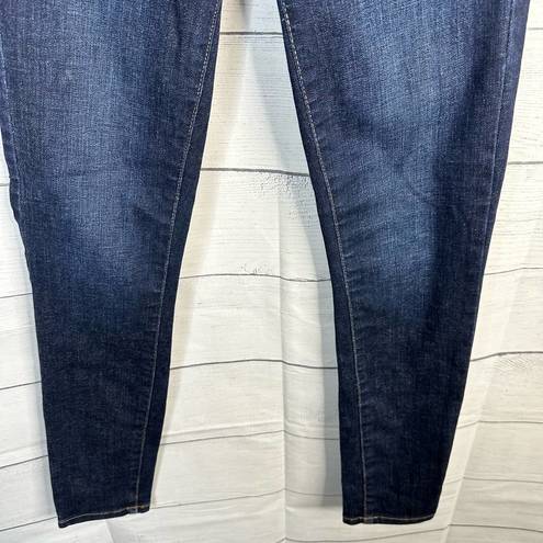 Good American  Womens size 0/25 Good Legs Crop Denim Jeans Dark Wash