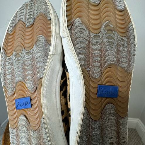 Keds Canvas Animal Print Slip on Sneaker Size 9