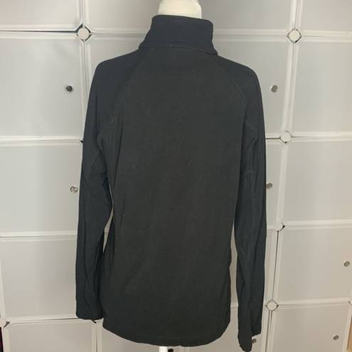 Black Diamond  Black Full Zip Fleece Jacket Size Medium