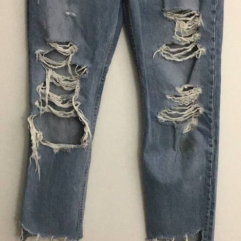 GRLFRND  Helena High-Rise Straight Crop Jean Size 27 Excellent Condition