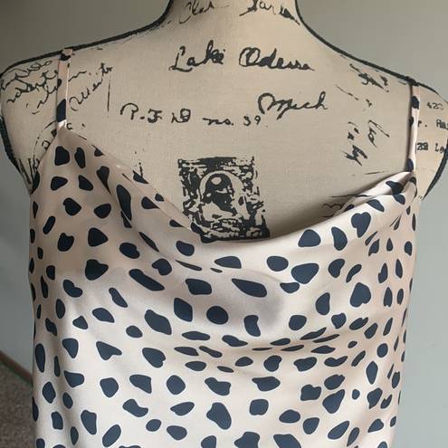 Lovers + Friends  Rhode Leopard Print Cami Sz Small