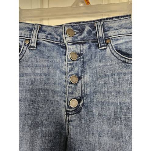 Vince Camuto  Women's Button-fly High-rise Slim Jeans 29/8