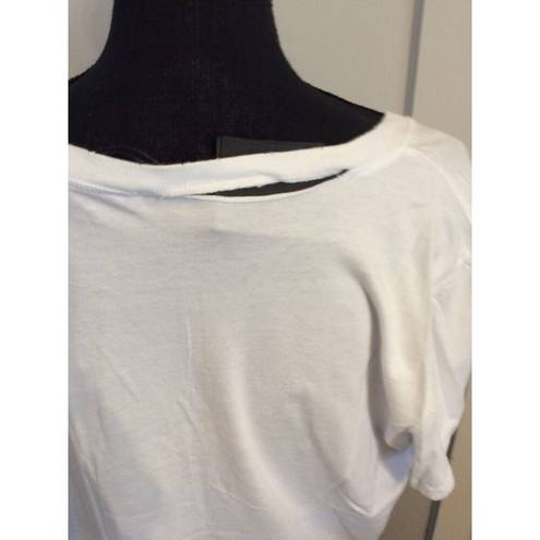 n:philanthropy  | White Zander Tee Size XL New NWT Womens Distressed