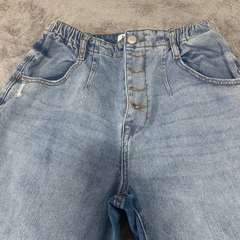 Kensie Jeans Vintage Luxe The High Rise Barrel Button Fly Jeans Size 8/29 NWOT