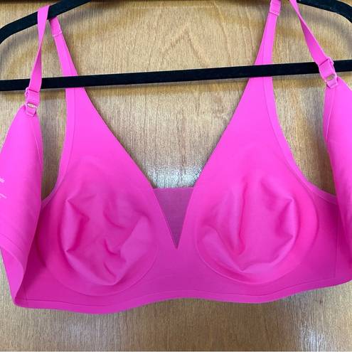 Revolution Knix  Shadow Mesh Bra in Shocking Pink Size Large