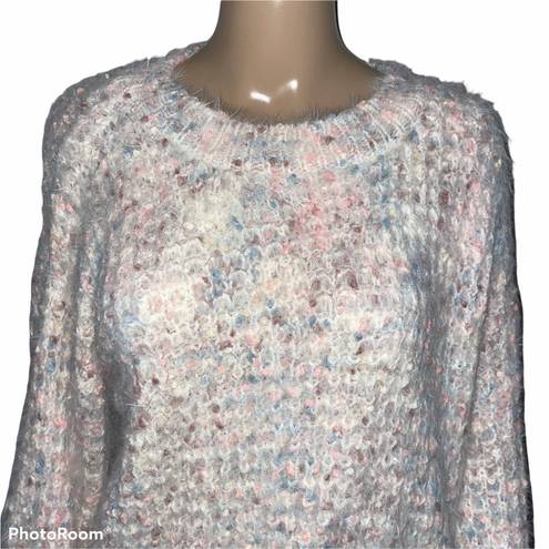 Lush Clothing Lush Shaggy Popcorn Knit Sweater 