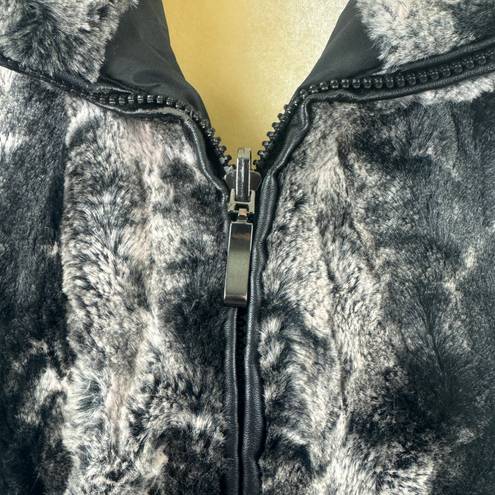 Gallery Reversible Faux Fur Vest