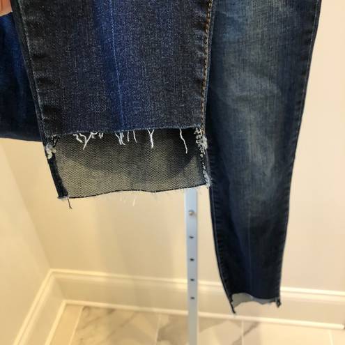 BP Nordstrom Ripped Step Hem Skinny Jeans Sz 24