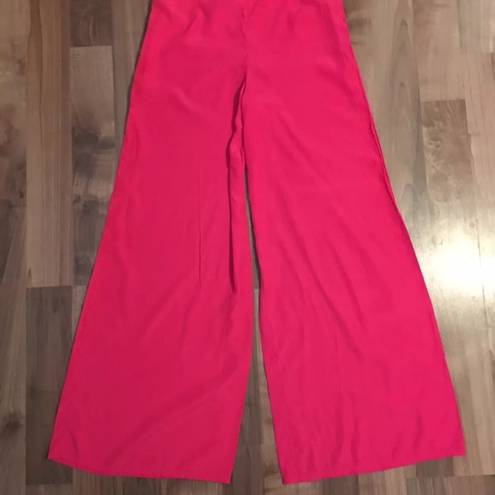 Ark & Co. NWT Fuchsia Wide Leg Pants Size Large