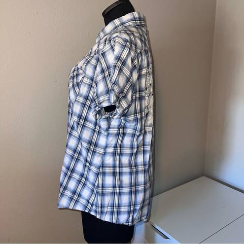 Harley Davidson  Plaid Shirt size XL