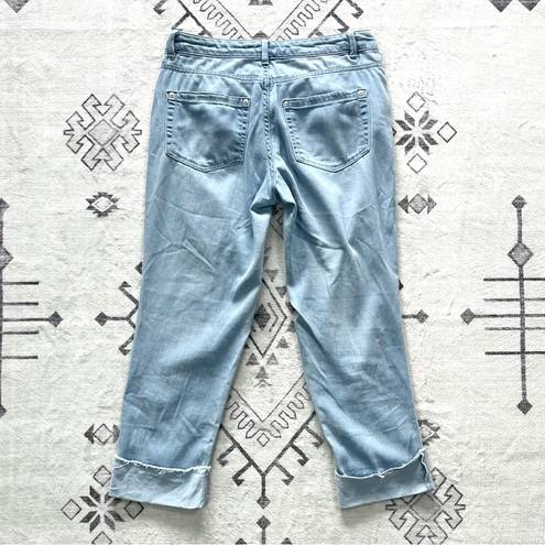 J.Jill  Authentic Cropped Jeans in Light Wash