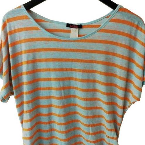 Blush VINTAGE  Striped Tee Y2K Shirt Basic Stylish Trendy Cute Womens Plus Size