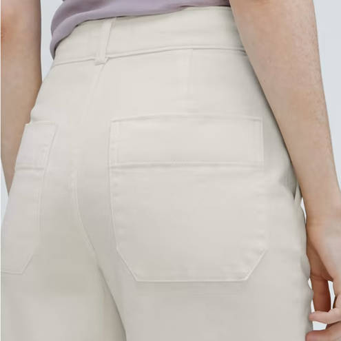 Everlane NWT  The Wide Leg Crop Pant in Bone