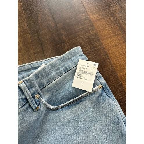 Good American NWT  Good Curve High Waist Bootcut Jeans Size 22