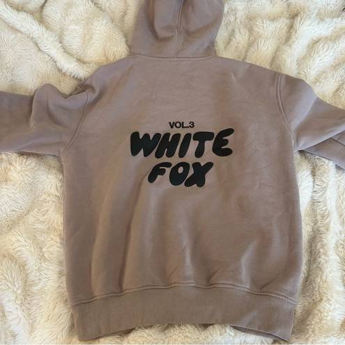 White Fox Boutique  Offstage Cinnamon Hoodie XS/S