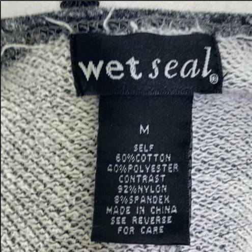 Wet Seal  sweatshirt with lace detail