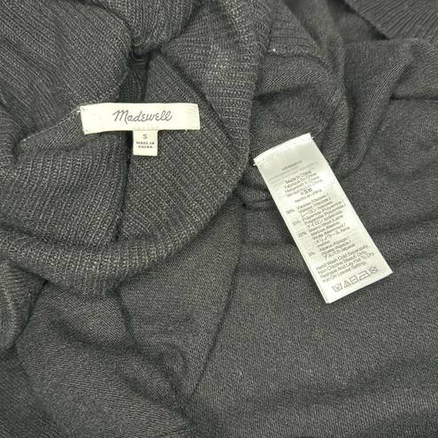 Madewell  Creatland side button turtleneck tunic sweater Size S, NWOT Color Black