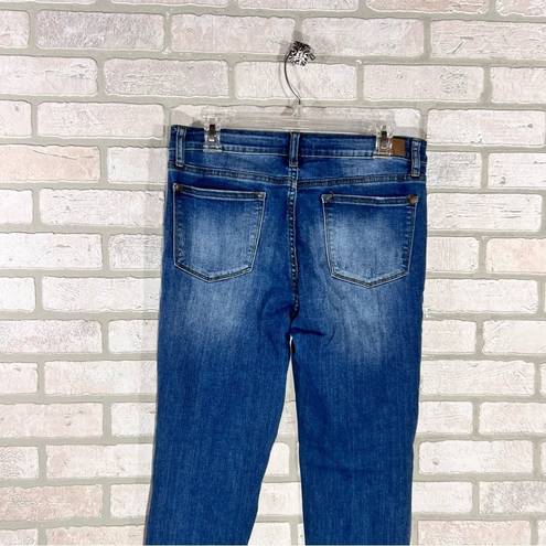 Judy Blue  Relaxed Fit Distressed Ankle Jeans Size 31