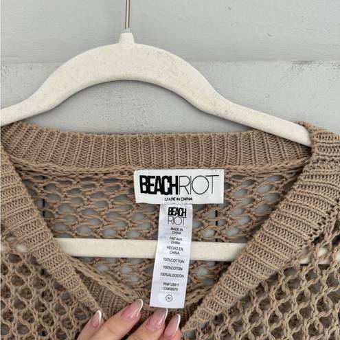 Beach Riot  Hilary Sweater in Beige M