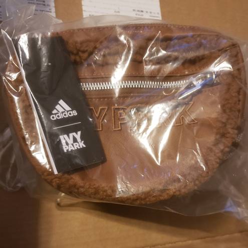 Ivy Park  x Adidas Sherpa Belt Bag Brown