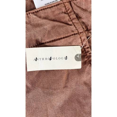 Anthropologie Paige Carly High-Rise Cropped Wide-Leg Jeans 32 NWT 