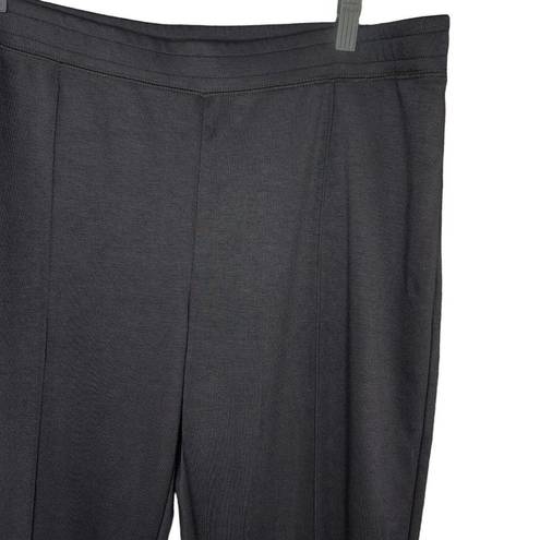 Isaac Mizrahi  Live! SOHO Solid Jogger Pull-On Pockets Pitch Black Large NWOT