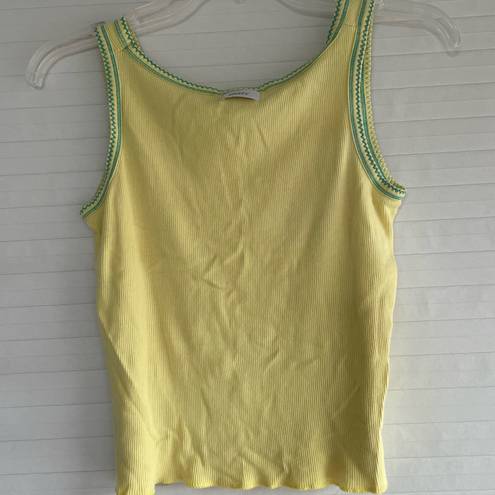 DKNY  Yellow Tank Top