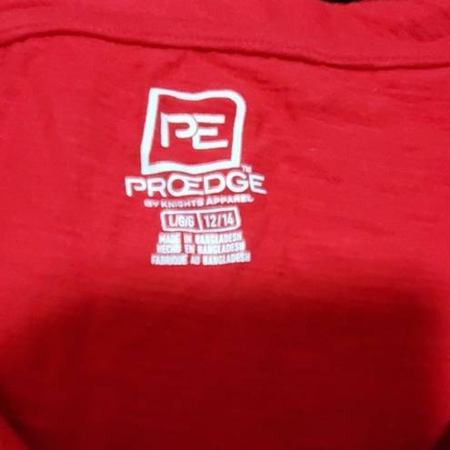 Edge Pro  Nebraska Huskers Red Tee Shirt (L)