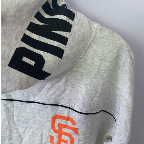 5th & Ocean VS PINK SF GIANTS MLB Long Sleeve Funnel Neck Pullover Sweatshirt SZ M NWT