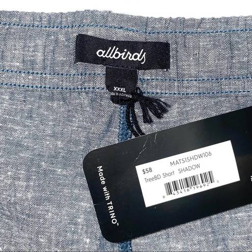 Allbirds NEW  TreeBD Camp Hemo Lyocell Blend Shorts XXXL