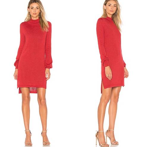 Onyx AYNI REVOLVE  Sweater Dress in Red Size Small NWT