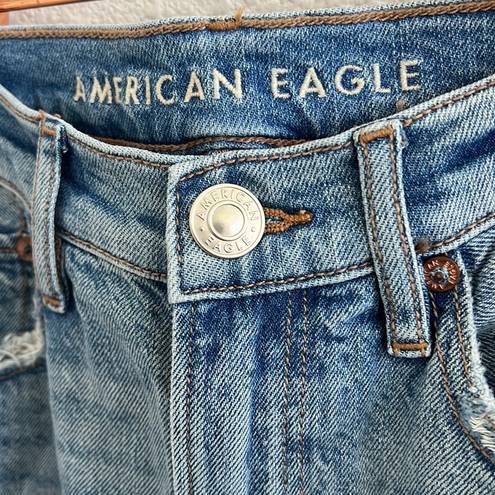 American Eagle  '90's Boot Cut Distressed Denim Jeans 0