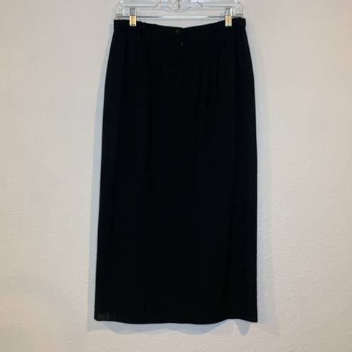 Talbots Vintage  long wool pencil skirt with front slit fully lined 10P