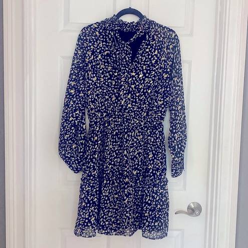 Krass&co Long Sleeve Tiered Printed Dress NY  NWT