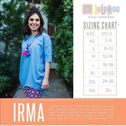 LuLaRoe EUC  Irma