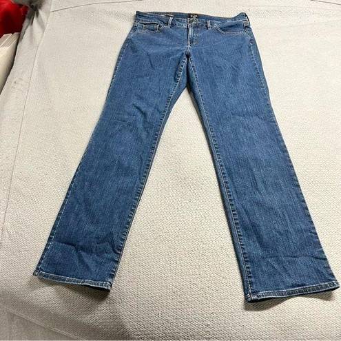 NYDJ  Marilyn Straight Leg Jeans Lift x Tuck Technology Size 12 EUC