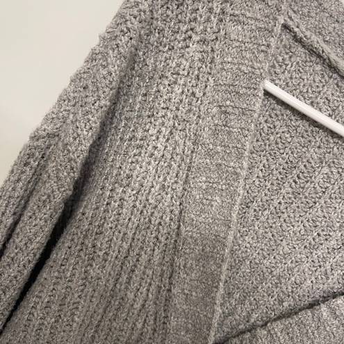 American Eagle Oversized Chunky Knit Grey Cardigan