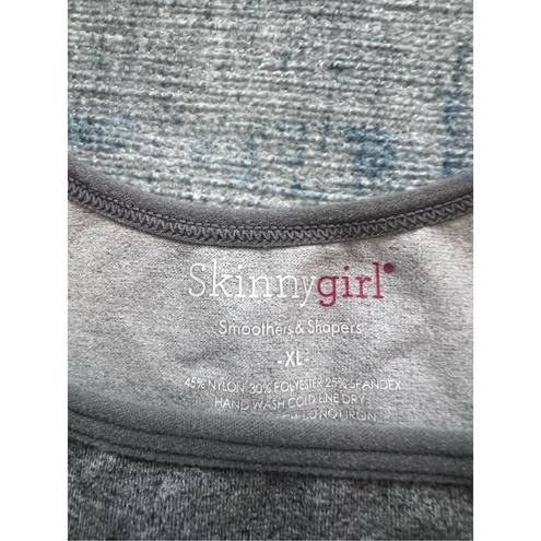 Skinny Girl  Heathered Gray Smoother & Shaper Compression Tank Top XL