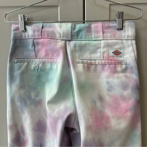 Dickies  Womens Tie Dye Custom Pants Size 28x27 Streetwear Reworked Festival Y2K