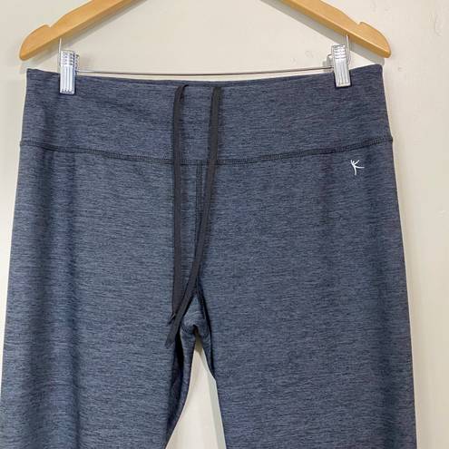 Danskin Now Women’s Slim Fit Athletic Pants Heather Grey Size Large