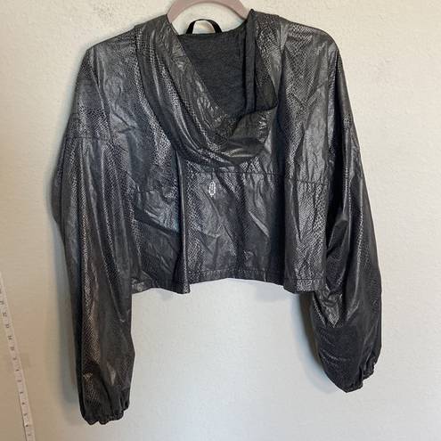 Free People Movement  Diamond Back Reflective Jacket and shirt set size small