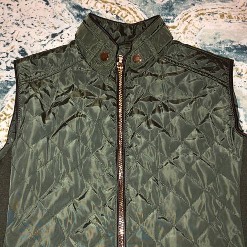 Cavalini  small olive green hunting puffer vest