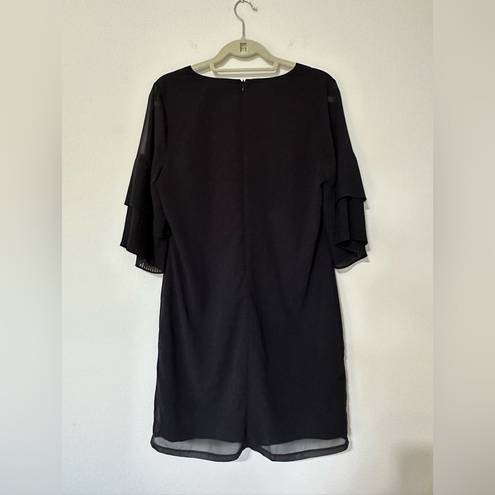 Sam Edelman  Pleat Sleeve Shift Dress Size 8