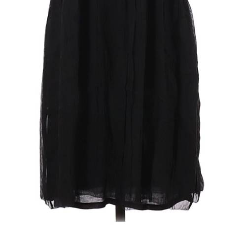 Eileen Fisher  black silk Dress