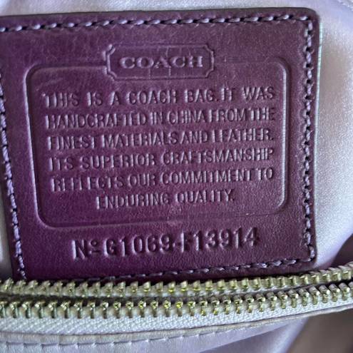 Coach Purse Purple