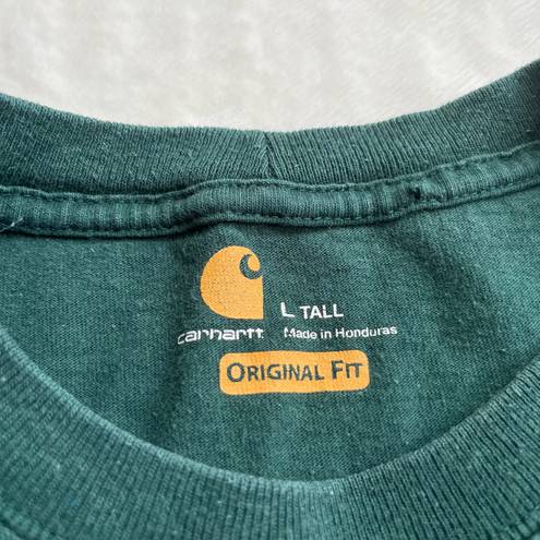 Carhartt Green Pocket Tee