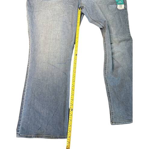 Lee Riders By  Flexible Waistband Mid rise Bootcut Jeans Womens Size26w