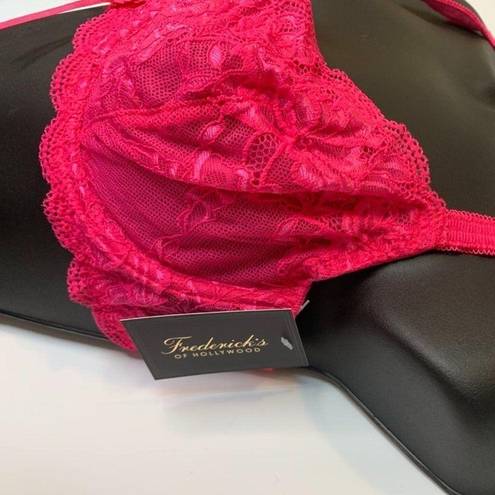 Frederick's of Hollywood  Pink Lace Bra